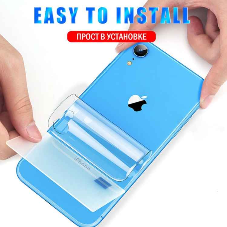 Soft Hydrogel Film Full Cover Back Protector for