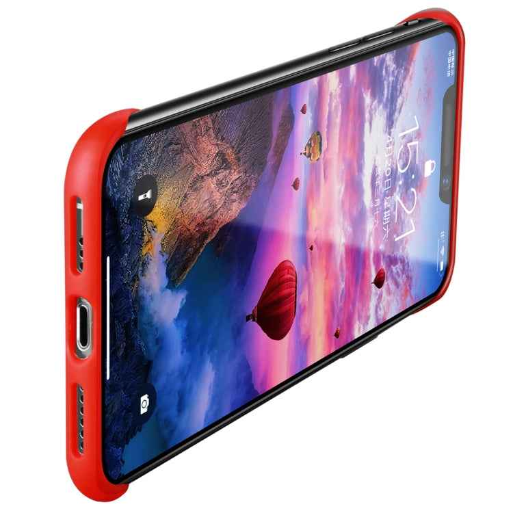 Frosted Anti-skidding TPU Protective Case with Metal Ring for