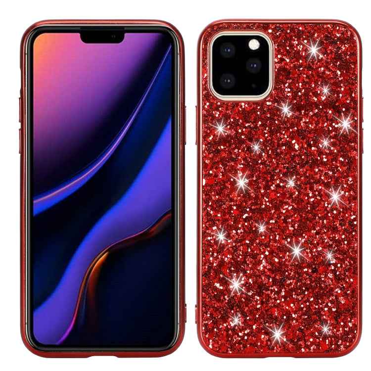 Glitter Powder Shockproof TPU Protective Case for iPhone