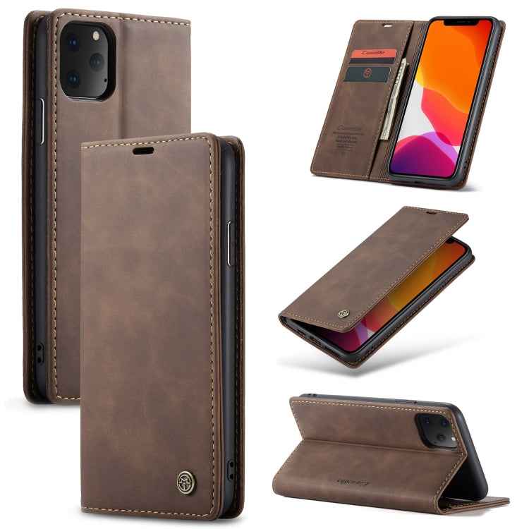 CaseMe-013 Multifunctional Horizontal Flip Leather Case with Card Slot & Holder & Wallet for iPhone