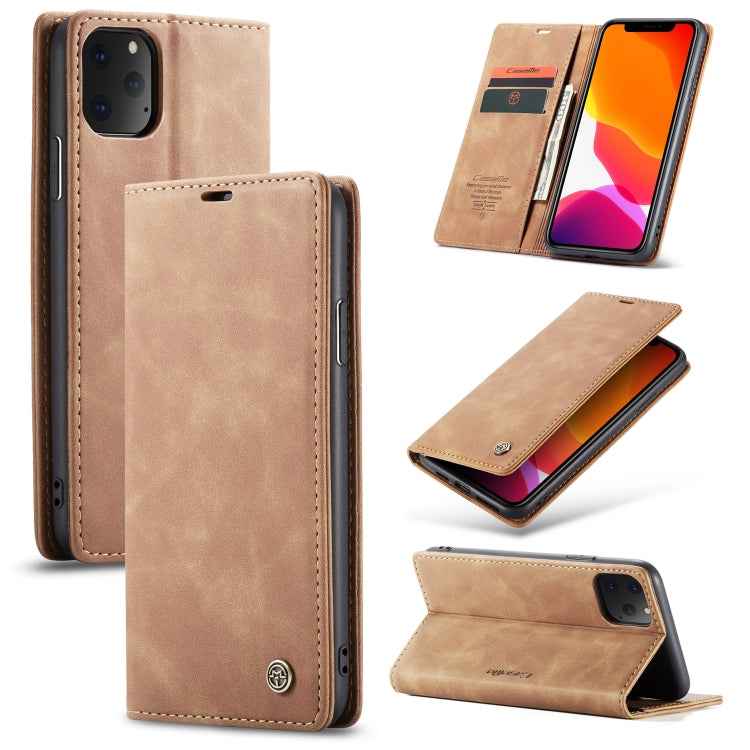 CaseMe-013 Multifunctional Horizontal Flip Leather Case with Card Slot & Holder & Wallet for iPhone