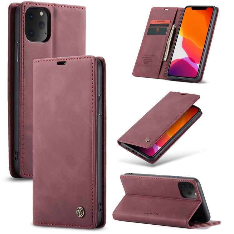 CaseMe-013 Multifunctional Horizontal Flip Leather Case with Card Slot & Holder & Wallet for iPhone