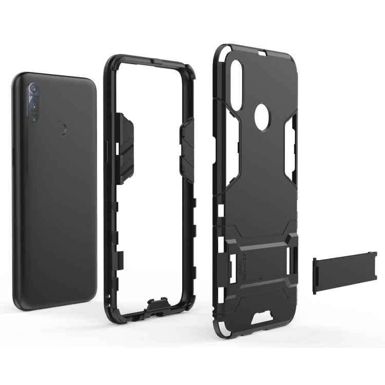 Shockproof PC + TPU Case with Holder for