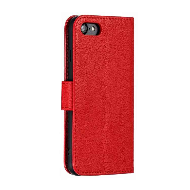 Feather Pattern Litchi Texture Horizontal Flip Leather Case with Wallet & Holder & Card Slots