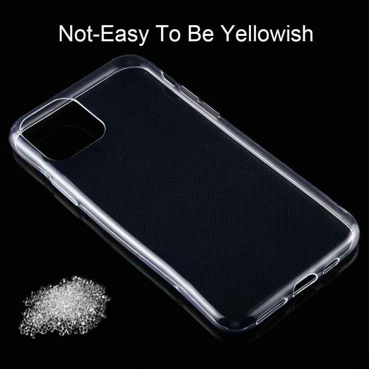 0.5mm Ultra-Thin Transparent TPU Protective Case for iPhone