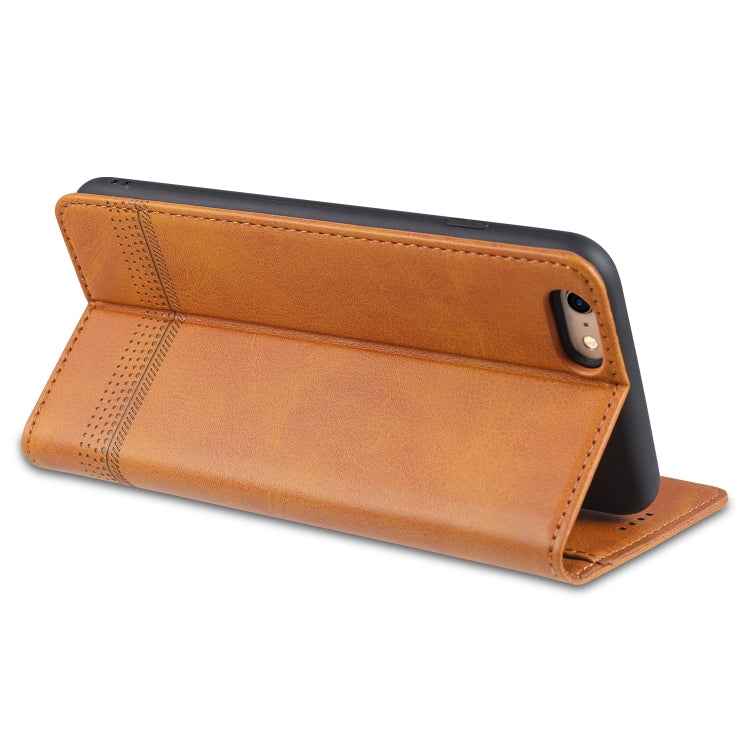 AZNS Magnetic Calf Texture Horizontal Flip Leather Case with Card Slots & Holder & Wallet, For iPhone 6, For iPhone 6 Plus, For iPhone 8 / 7, For iPhone 8 Plus/7 Plus, For iPhone XR, For iPhone XS Max