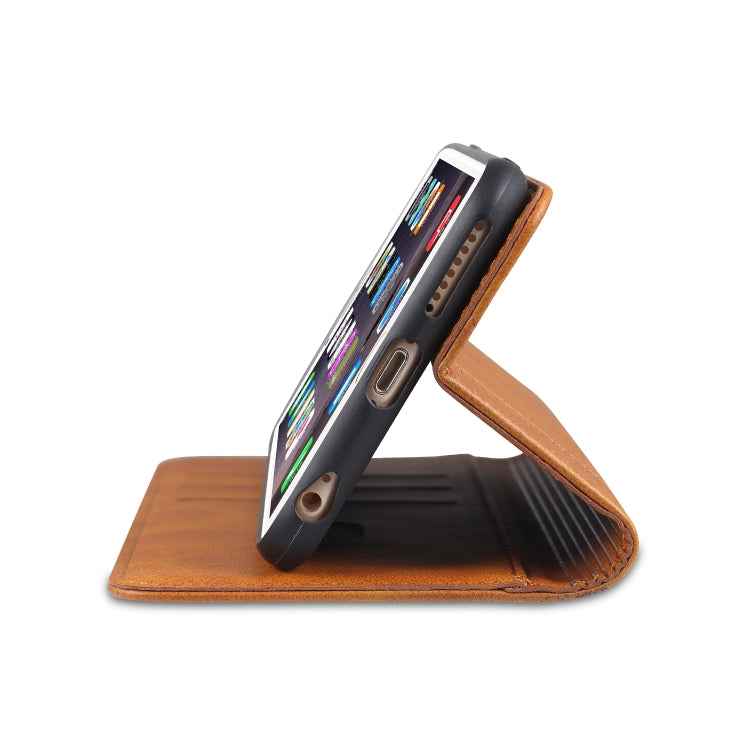 AZNS Magnetic Calf Texture Horizontal Flip Leather Case with Card Slots & Holder & Wallet, For iPhone 6, For iPhone 6 Plus, For iPhone 8 / 7, For iPhone 8 Plus/7 Plus, For iPhone XR, For iPhone XS Max