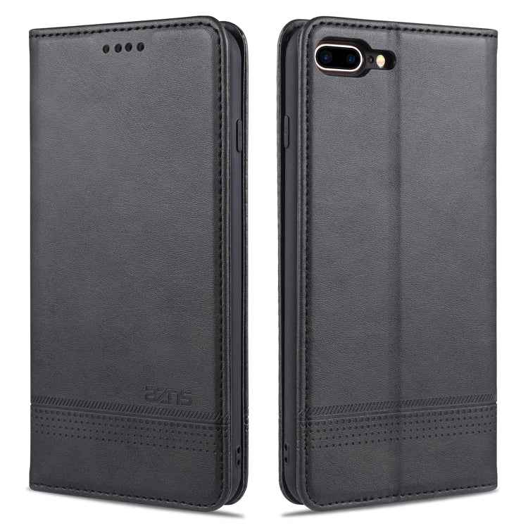 AZNS Magnetic Calf Texture Horizontal Flip Leather Case with Card Slots & Holder & Wallet, For iPhone 6, For iPhone 6 Plus, For iPhone 8 / 7, For iPhone 8 Plus/7 Plus, For iPhone XR, For iPhone XS Max