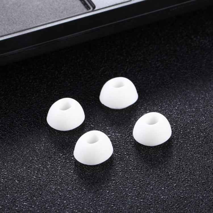 2 Pairs Soft Silicone Ear Caps with Net for AirPods Earphones