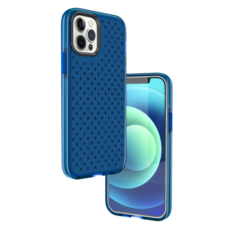Shockproof Grid Texture TPU Protective Case, For iPhone 12 mini, For iPhone 12 / 12 Pro, For iPhone 12 Pro Max