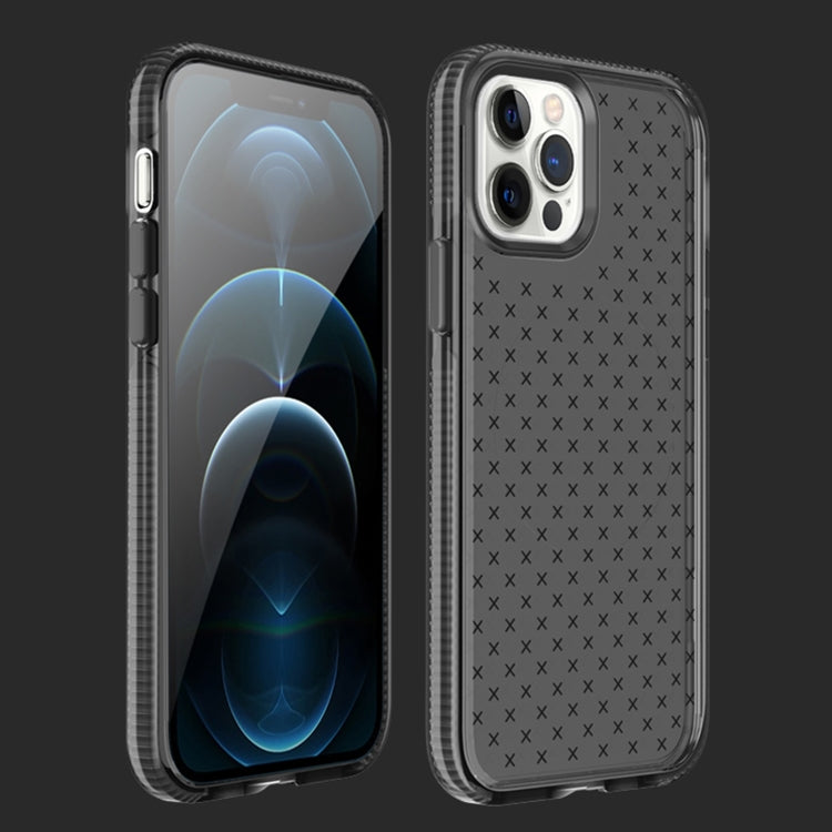 Shockproof Grid Texture TPU Protective Case, For iPhone 12 mini, For iPhone 12 / 12 Pro, For iPhone 12 Pro Max