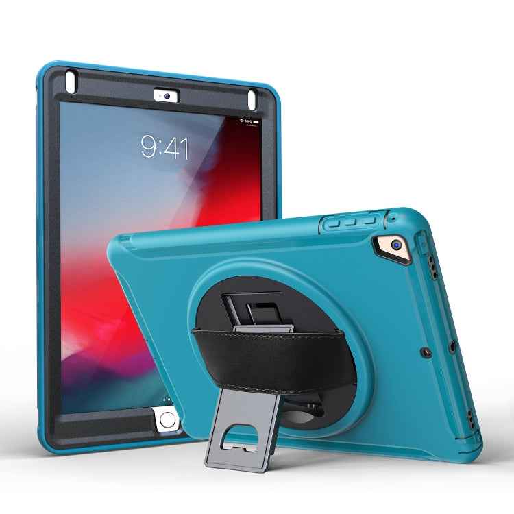 360 Degree Rotation PC+TPU Protective Cover with Holder & Hand Strap