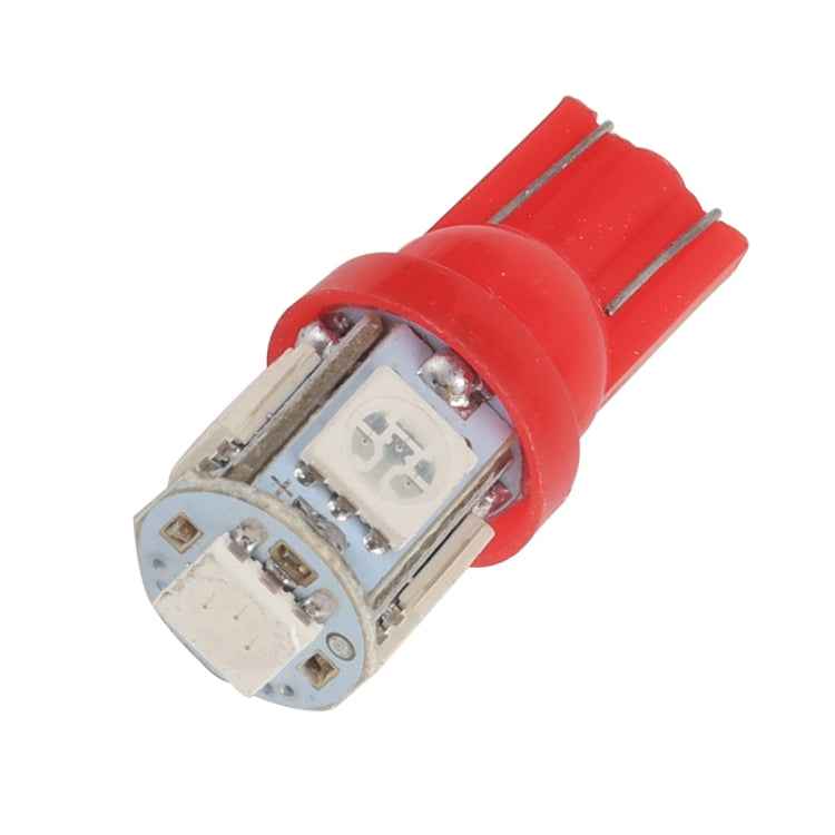 50 PCS T5 / T10 Car / Motorcycle Modification LED Turn Signal Light Clearance Lamp(Blue Light)