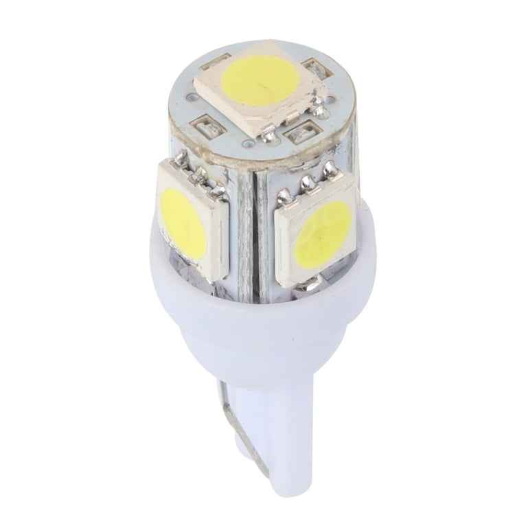 50 PCS T5 / T10 Car / Motorcycle Modification LED Turn Signal Light Clearance Lamp(Blue Light)