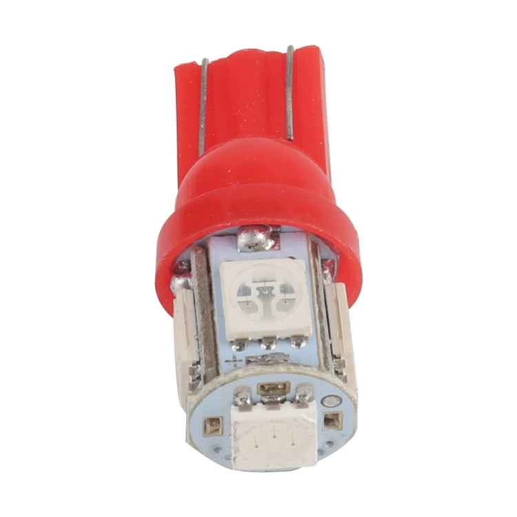 35 PCS T10 Car Modification LED Indicator Light with T10 Lamp Holder(Red Light)