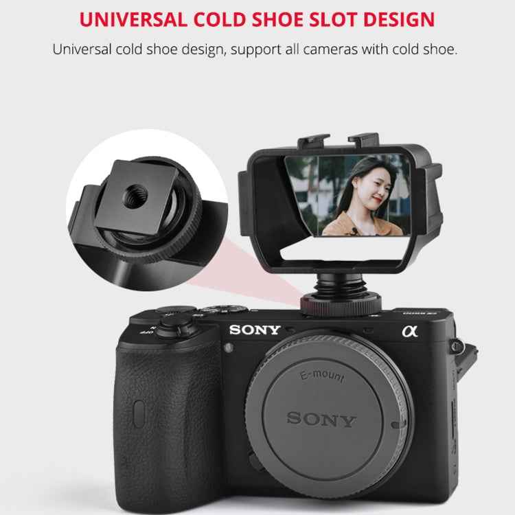 YELANGU A74 Universal Vlog Camera Flip Screen