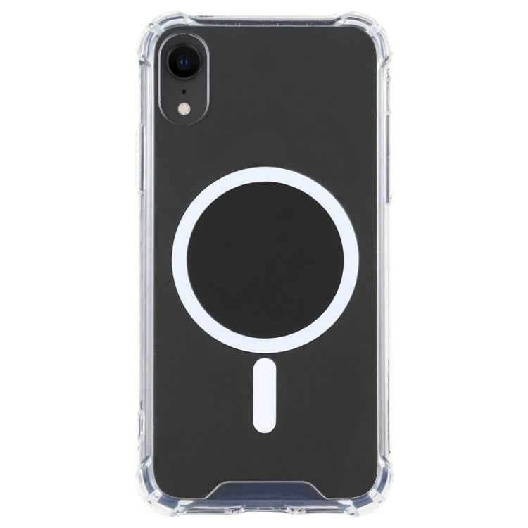 For iPhone XR Clear Four-corner Airbag Magnetic Shockproof Protective Magsafe Case, For iPhone XR, For iPhone X / XS, For iPhone XS Max