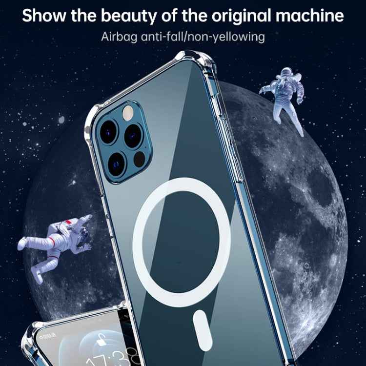 For iPhone XR Clear Four-corner Airbag Magnetic Shockproof Protective Magsafe Case, For iPhone XR, For iPhone X / XS, For iPhone XS Max