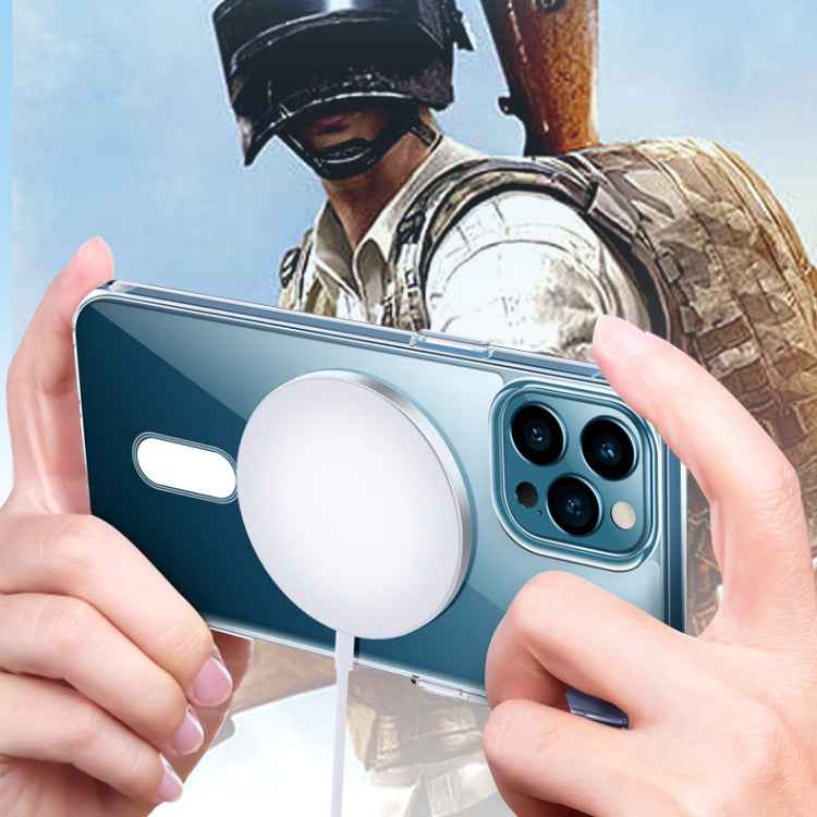 WK WPC-007 iDeal Series Magsafe Case Magnetic Ring All-inclusive Clear TPU Transparent Shockproof Case, For iPhone 11, For iPhone 11 Pro, For iPhone 11 Pro Max, For iPhone 12 Mini, For iPhone 12 / 12 Pro, For iPhone 12 Pro Max