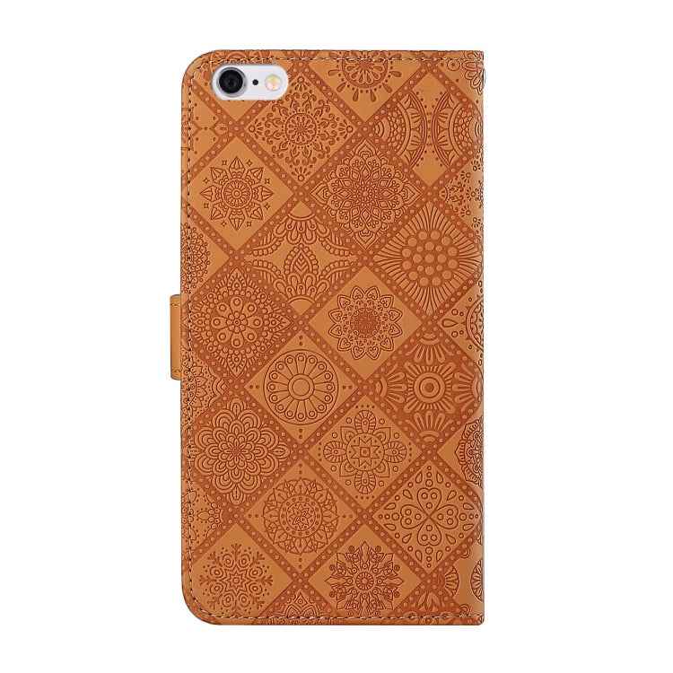 Ethnic Style Embossed Pattern Horizontal Flip Leather Case with Holder & Card Slots & Wallet & Lanyard, For iPhone 6, For iPhone 6 Plus, For iPhone 8 Plus / 7 Plus, For iPhone 11, For iPhone 11 Pro, For iPhone 11 Pro Max