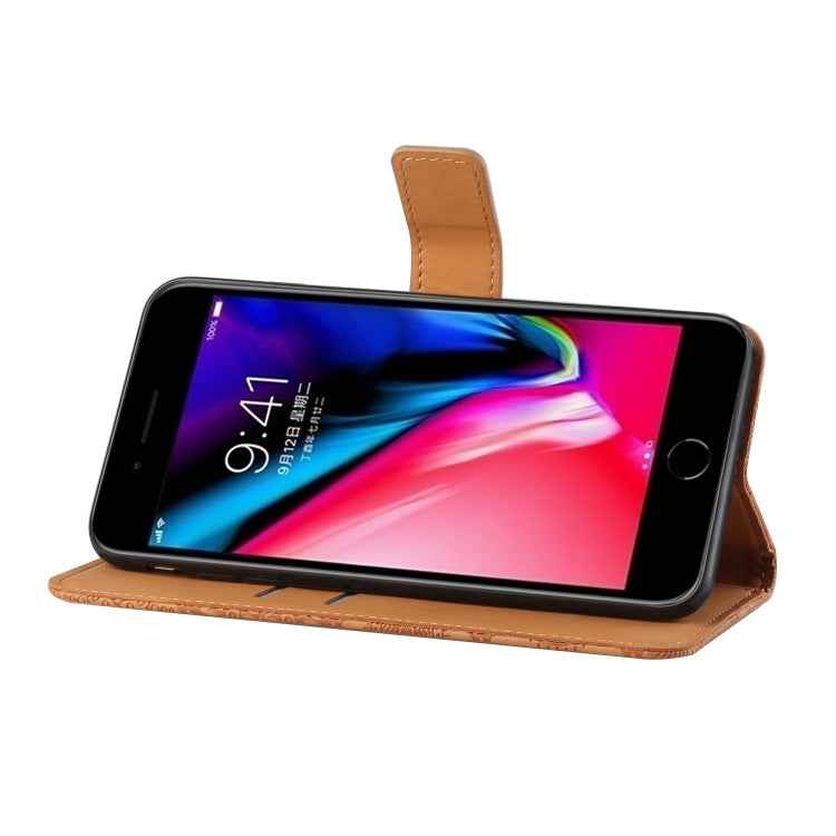 Ethnic Style Embossed Pattern Horizontal Flip Leather Case with Holder & Card Slots & Wallet & Lanyard, For iPhone 6, For iPhone 6 Plus, For iPhone 8 Plus / 7 Plus, For iPhone 11, For iPhone 11 Pro, For iPhone 11 Pro Max