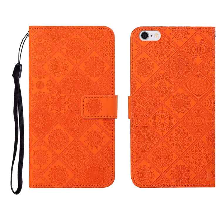 Ethnic Style Embossed Pattern Horizontal Flip Leather Case with Holder & Card Slots & Wallet & Lanyard, For iPhone 6, For iPhone 6 Plus, For iPhone 8 Plus / 7 Plus, For iPhone 11, For iPhone 11 Pro, For iPhone 11 Pro Max