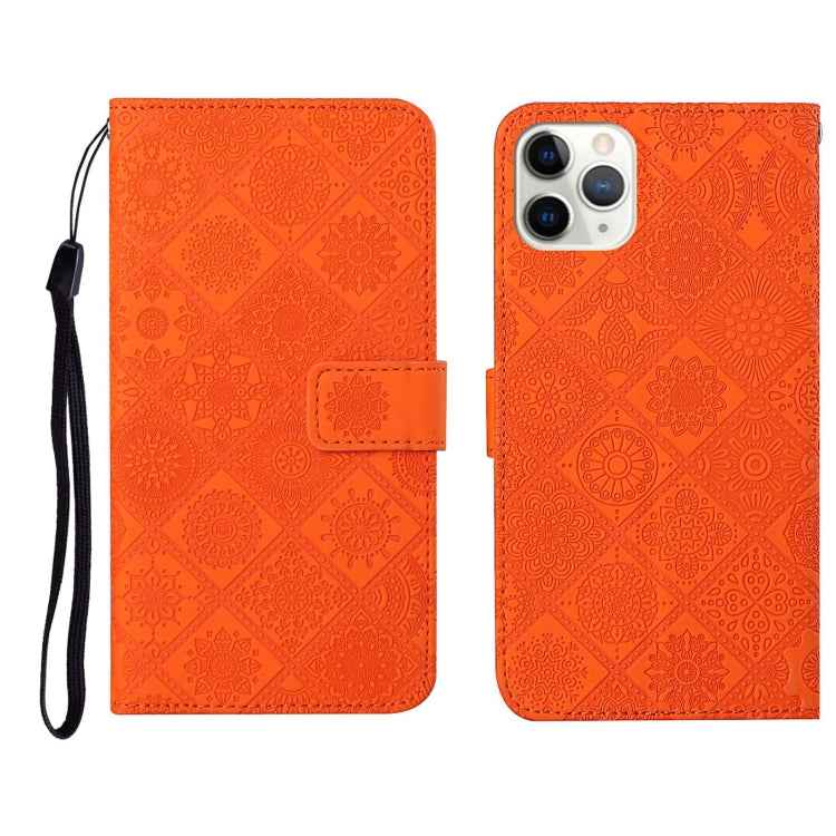 Ethnic Style Embossed Pattern Horizontal Flip Leather Case with Holder & Card Slots & Wallet & Lanyard, For iPhone 6, For iPhone 6 Plus, For iPhone 8 Plus / 7 Plus, For iPhone 11, For iPhone 11 Pro, For iPhone 11 Pro Max