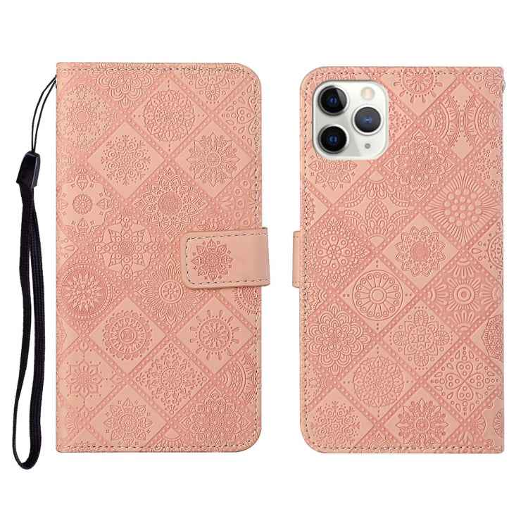 Ethnic Style Embossed Pattern Horizontal Flip Leather Case with Holder & Card Slots & Wallet & Lanyard, For iPhone 6, For iPhone 6 Plus, For iPhone 8 Plus / 7 Plus, For iPhone 11, For iPhone 11 Pro, For iPhone 11 Pro Max