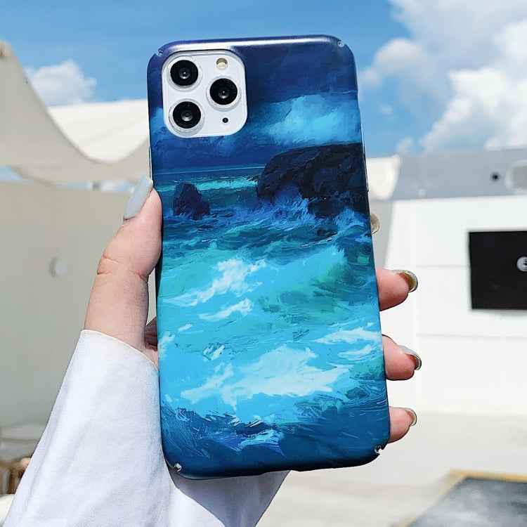 Water Stick Style Hard Protective Case, For iPhone 11, For iPhone 11 Pro, For iPhone 11 Pro Max, For iPhone 12 mini, For iPhone 12 / 12 Pro, For iPhone 12 Pro Max