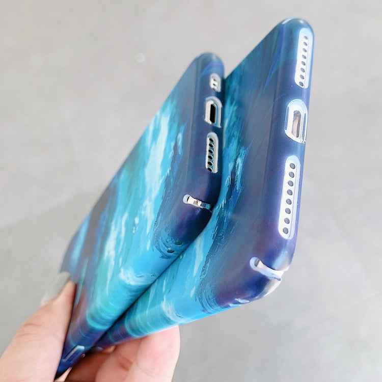 Water Stick Style Hard Protective Case, For iPhone 11, For iPhone 11 Pro, For iPhone 11 Pro Max, For iPhone 12 mini, For iPhone 12 / 12 Pro, For iPhone 12 Pro Max