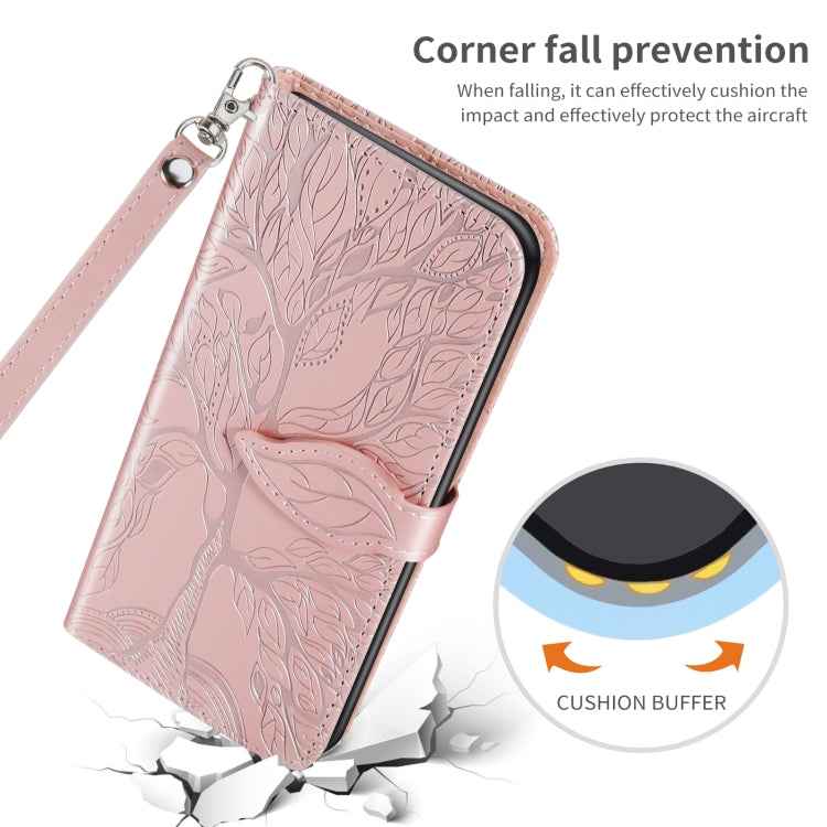 Life of Tree Embossing Pattern Horizontal Flip Leather Case with Holder & Card Slot & Wallet & Photo Frame & Lanyard, For iPhone 12 Pro Max, For iPhone X / XS, For iPhone XR, For iPhone XS Max