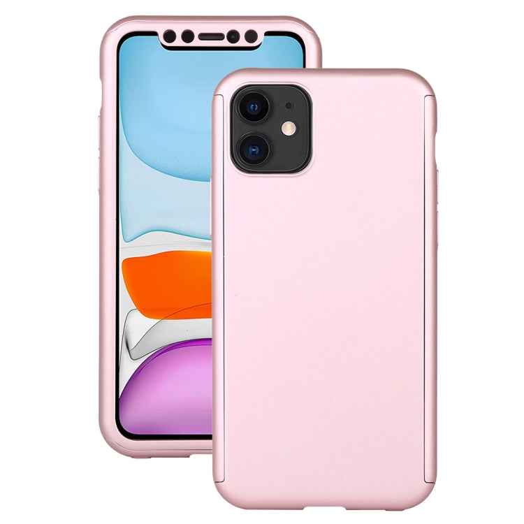 Shockproof PC Full Coverage Protective Case with Tempered Glass Film