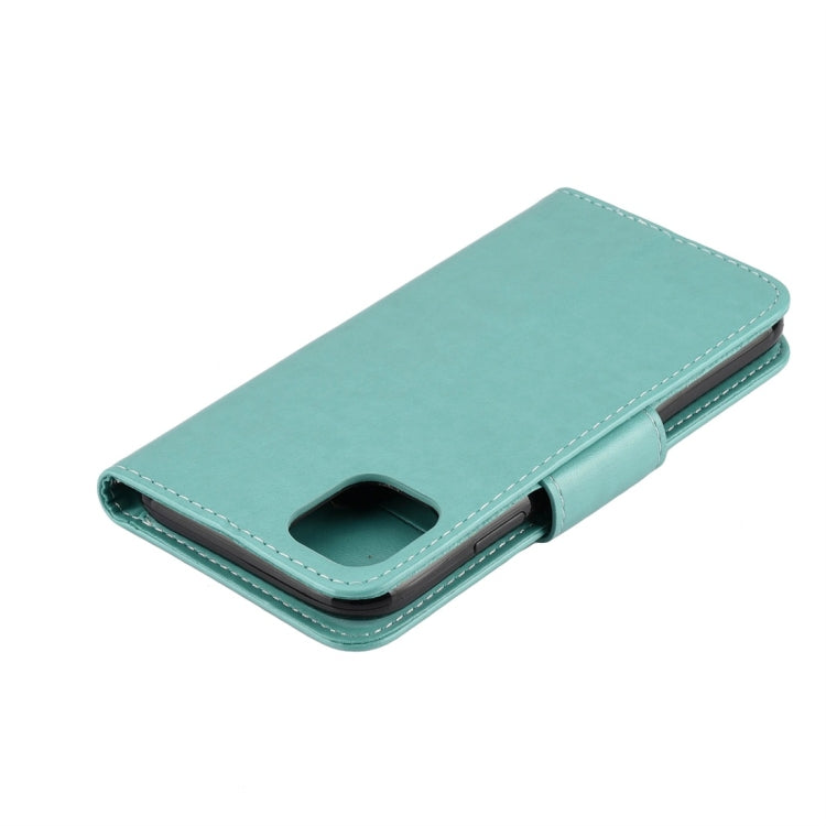 Butterfly Flower Pattern Horizontal Flip Leather Case with Holder & Card Slots & Wallet