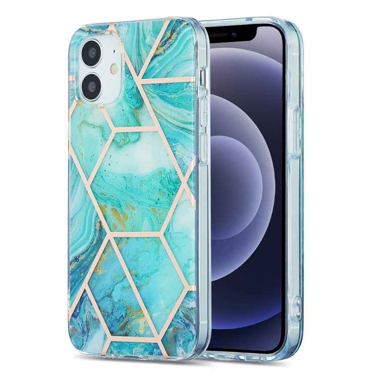 3D Electroplating Marble Pattern TPU Protective Case, For iPhone 11, For iPhone 11 Pro, For iPhone 11 Pro Max, For iPhone 12 mini, For iPhone 12 / 12 Pro, For iPhone 12 Pro Max, For iPhone XS / X, For iPhone XR