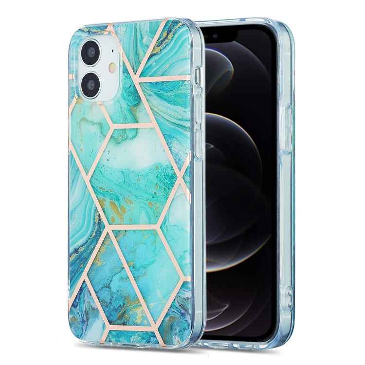 3D Electroplating Marble Pattern TPU Protective Case, For iPhone 11, For iPhone 11 Pro, For iPhone 11 Pro Max, For iPhone 12 mini, For iPhone 12 / 12 Pro, For iPhone 12 Pro Max, For iPhone XS / X, For iPhone XR