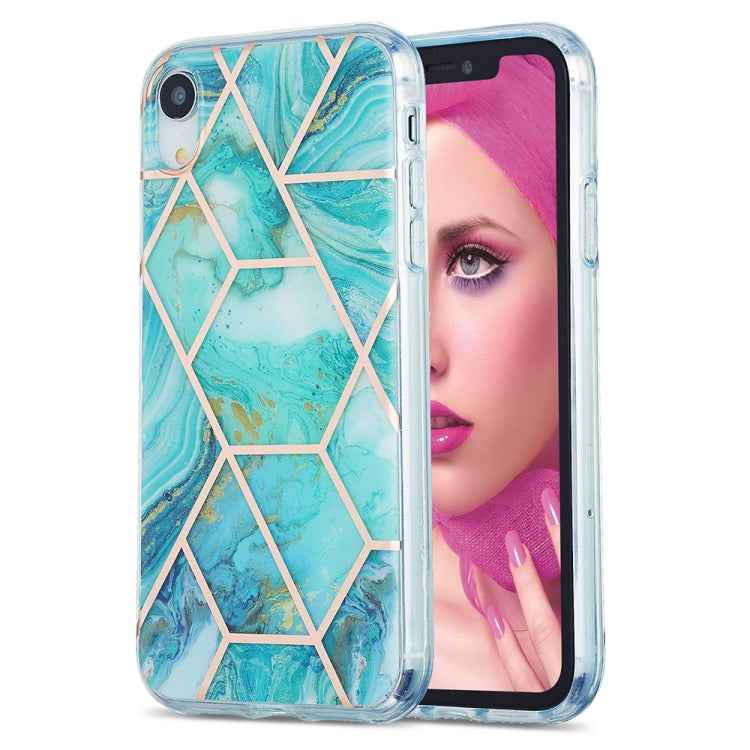 3D Electroplating Marble Pattern TPU Protective Case, For iPhone 11, For iPhone 11 Pro, For iPhone 11 Pro Max, For iPhone 12 mini, For iPhone 12 / 12 Pro, For iPhone 12 Pro Max, For iPhone XS / X, For iPhone XR