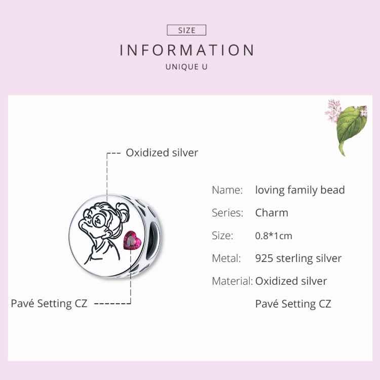 S925 Sterling Silver Letters Flowers Beads DIY Bracelet Necklace Accessories