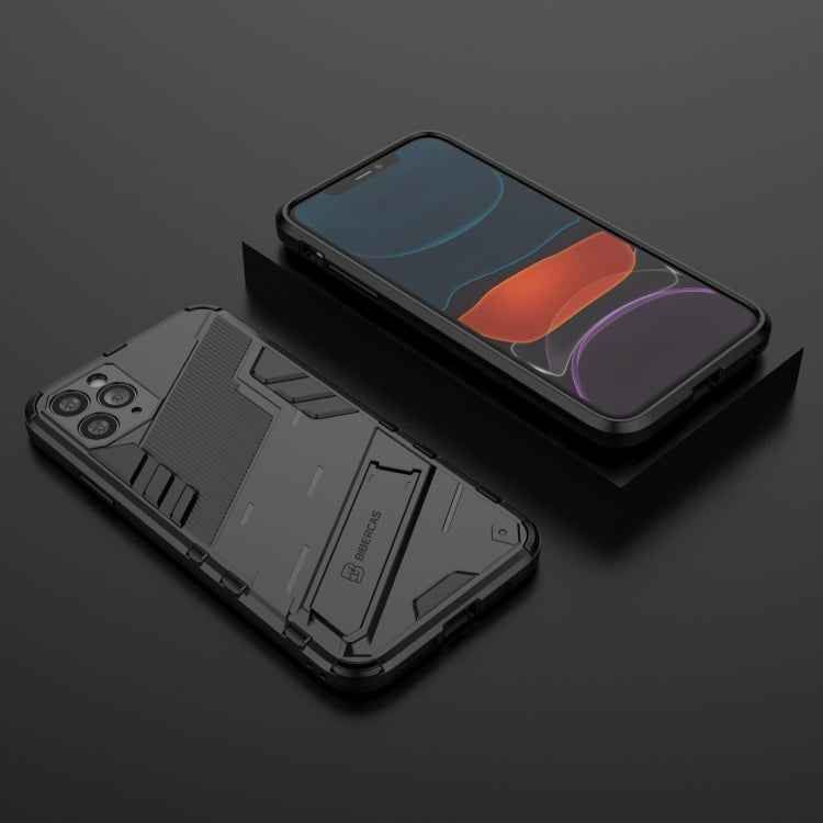 Punk Armor 2 in 1 PC + TPU Shockproof Case with Invisible Holder, For iPhone 11 Pro Max, For iPhone X / XS, For iPhone XR, For iPhone XS Max, For iPhone 6 & 6s, For iPhone 6 Plus & 6s Plus