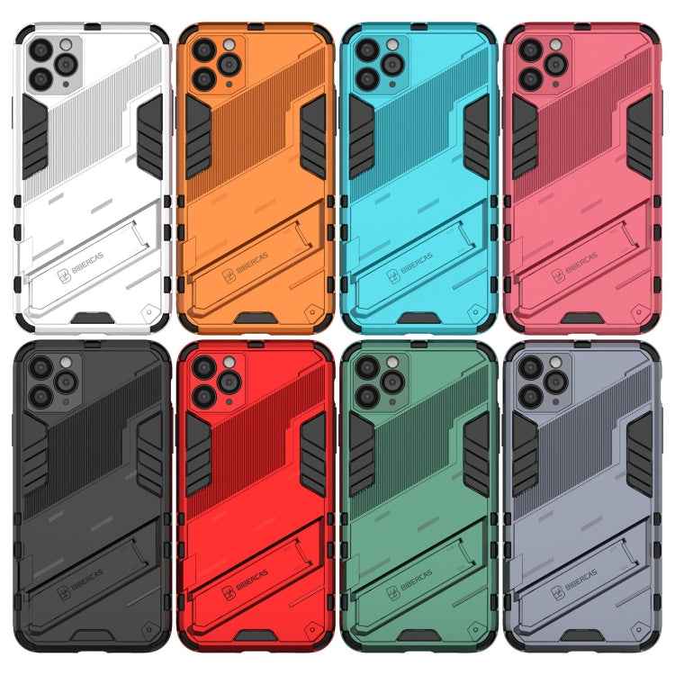 Punk Armor 2 in 1 PC + TPU Shockproof Case with Invisible Holder, For iPhone 11 Pro Max, For iPhone X / XS, For iPhone XR, For iPhone XS Max, For iPhone 6 & 6s, For iPhone 6 Plus & 6s Plus