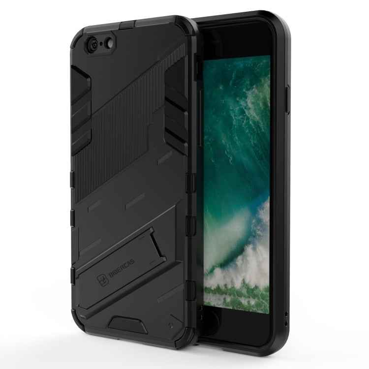 Punk Armor 2 in 1 PC + TPU Shockproof Case with Invisible Holder, For iPhone 11 Pro Max, For iPhone X / XS, For iPhone XR, For iPhone XS Max, For iPhone 6 & 6s, For iPhone 6 Plus & 6s Plus