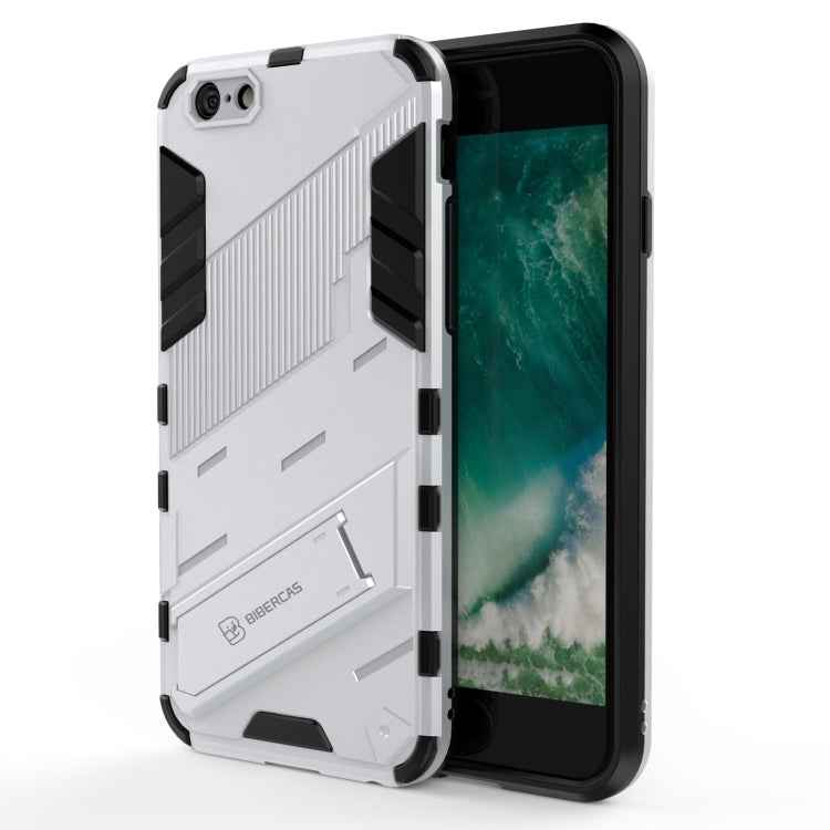 Punk Armor 2 in 1 PC + TPU Shockproof Case with Invisible Holder, For iPhone 11 Pro Max, For iPhone X / XS, For iPhone XR, For iPhone XS Max, For iPhone 6 & 6s, For iPhone 6 Plus & 6s Plus