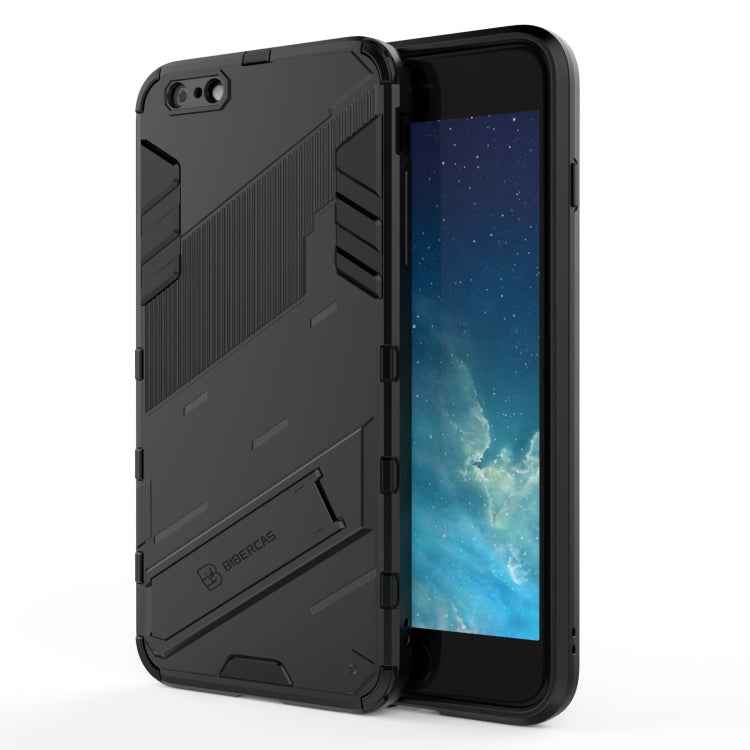Punk Armor 2 in 1 PC + TPU Shockproof Case with Invisible Holder, For iPhone 11 Pro Max, For iPhone X / XS, For iPhone XR, For iPhone XS Max, For iPhone 6 & 6s, For iPhone 6 Plus & 6s Plus