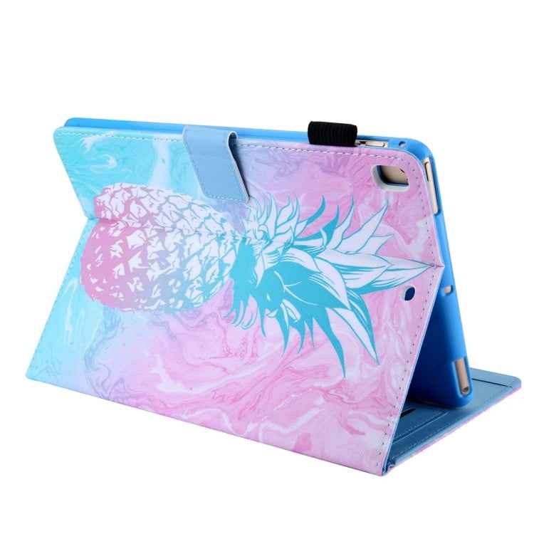 For iPad 10.2 inch Coloured Drawing Pattern Horizontal Flip Leather Case with Holder & Card Slots & Photo Frame