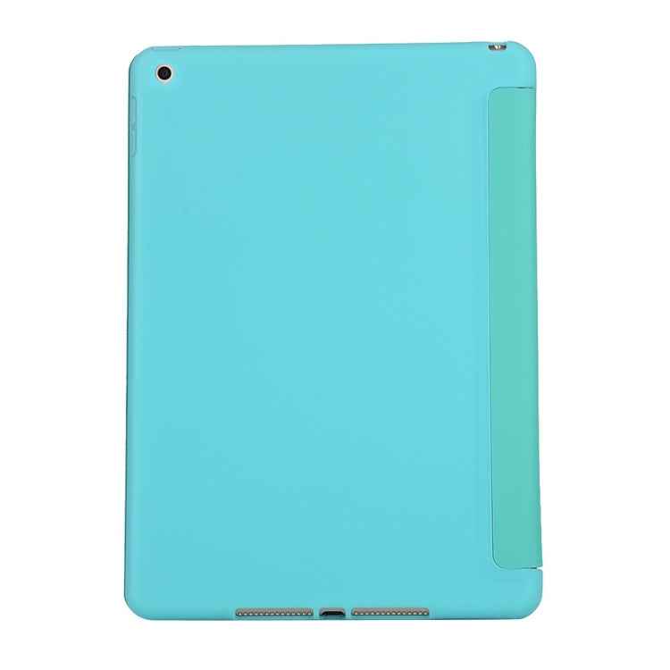 For iPad 10.2 inch TPU Horizontal Flip Leather Case, with Three-folding Holder, For iPad 10.2 2021 / 2020 / 2019