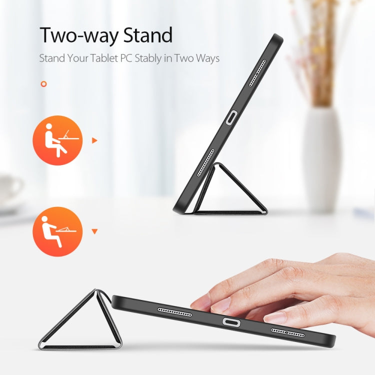 DUX DUCIS Domo Series Horizontal Flip Magnetic TPU + PU Leather Case with Three-folding Holder & Pen Slot & Sleep / Wake-up Function, iPad Pro 11 (2021)/(2020), iPad Pro 12.9 2021 / 2020