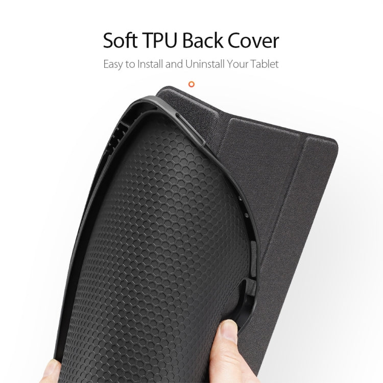 DUX DUCIS Domo Series Horizontal Flip Magnetic TPU + PU Leather Case with Three-folding Holder & Pen Slot & Sleep / Wake-up Function, iPad Pro 11 (2021)/(2020), iPad Pro 12.9 2021 / 2020