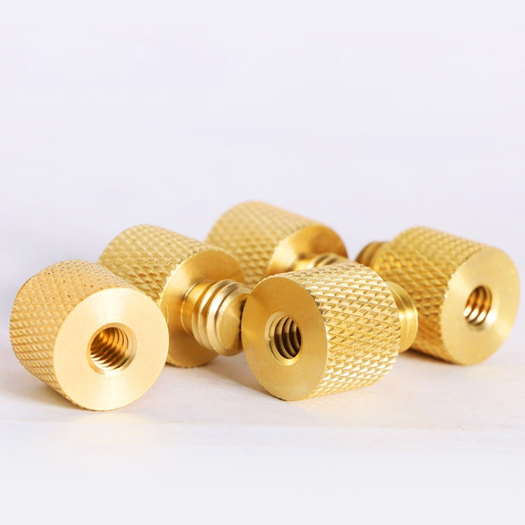 BEXIN LS082 - 2 tornillos de conversión de rosca hembra de 3/8" a macho de 1/4", LS082