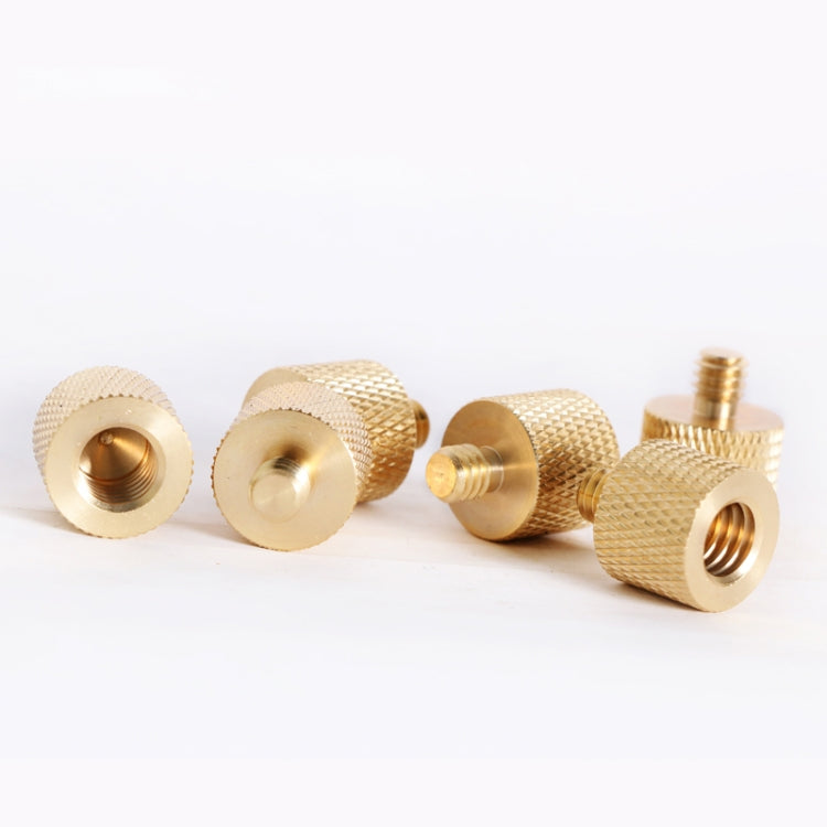 BEXIN LS082 - 2 tornillos de conversión de rosca hembra de 3/8" a macho de 1/4", LS082
