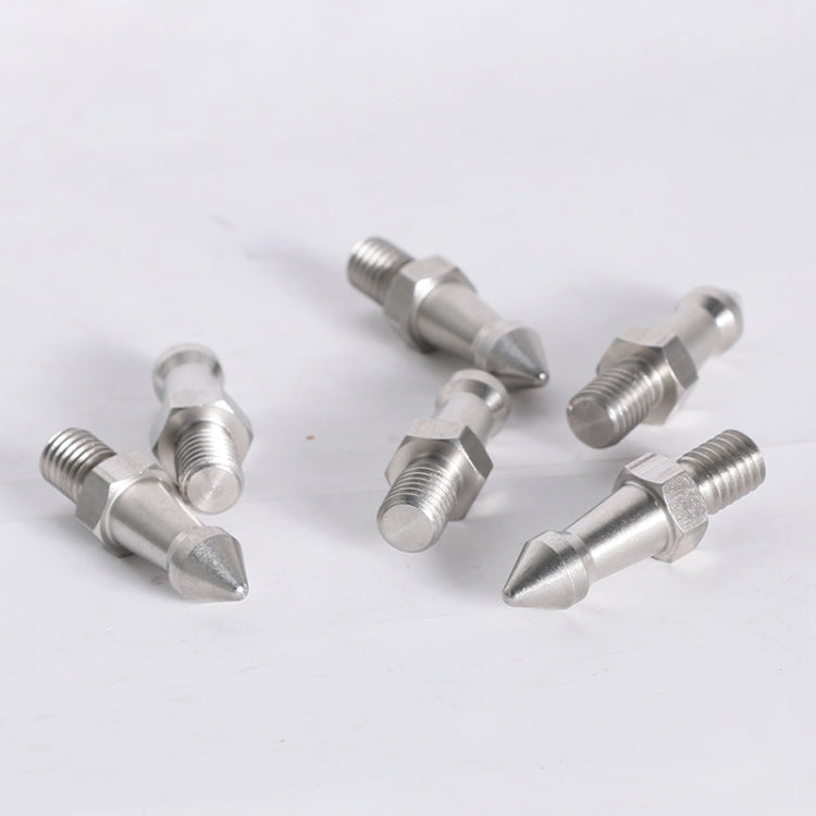 BEXIN LS090 Lot de 2 vis de fixation en acier inoxydable 1/4" pour trépied SLR