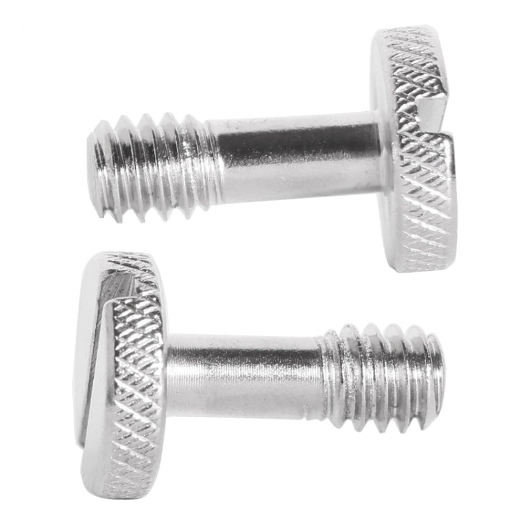 BEXIN LS005 - 2 tornillos de rosca hembra de 1/4 de pulgada para cámara DSLR (LS005)